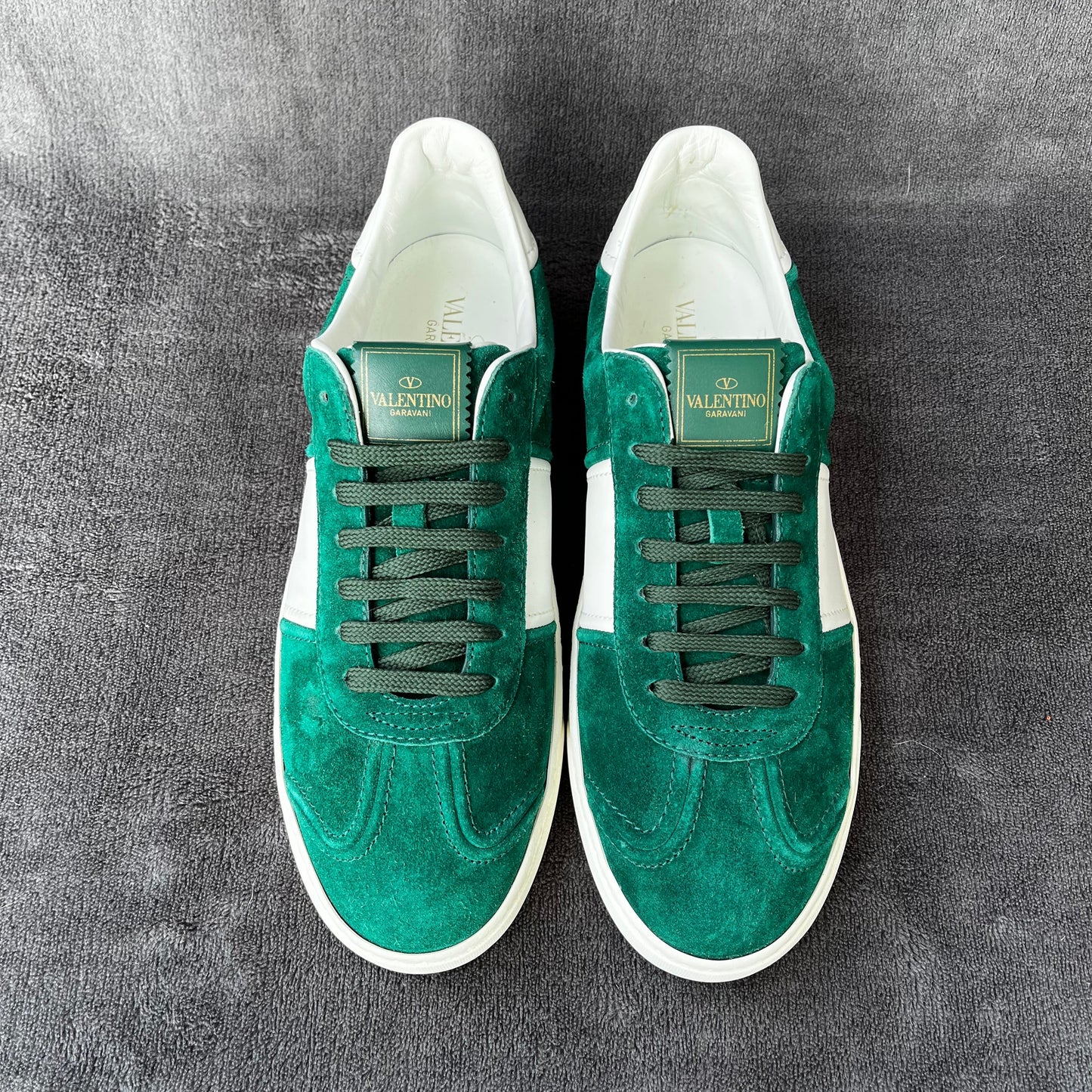 Valentino Flycrew Sneaker Suede Green | 41