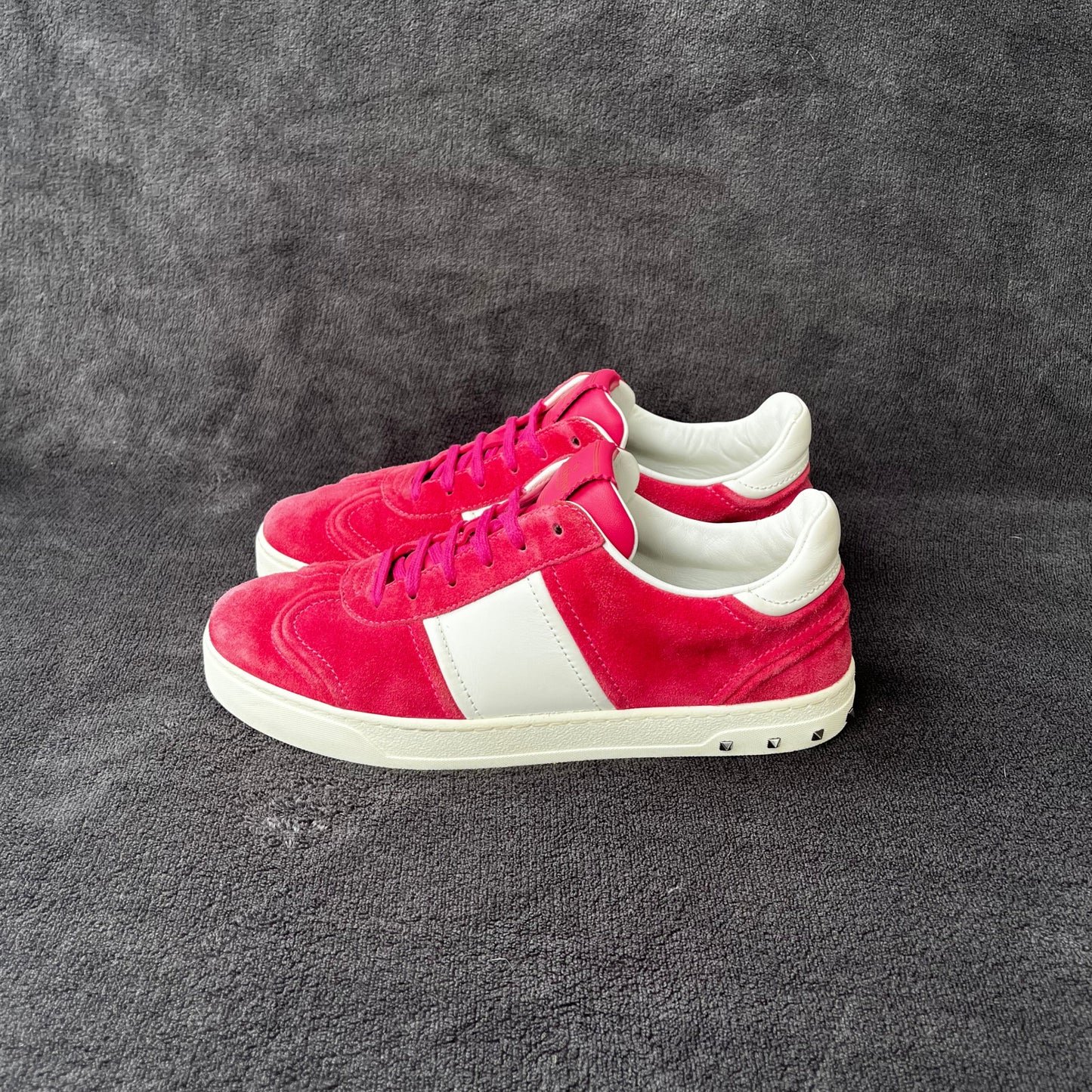 Valentino Flycrew Suede Pink | 40